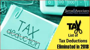 tax deduction eliminated