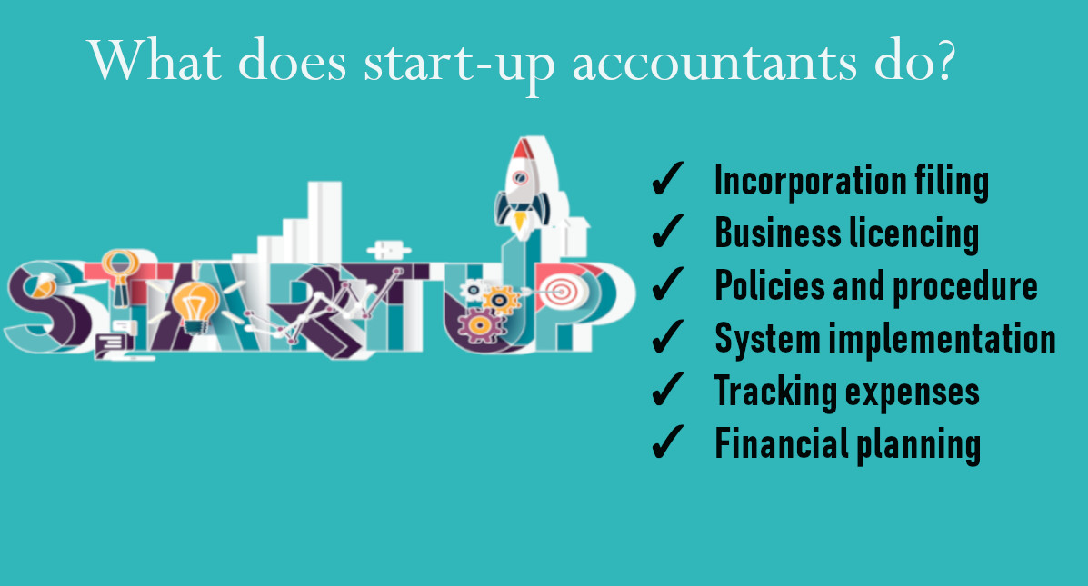 Business accounting services for startups