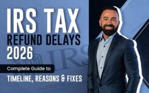 IRS Tax Refund Delays 2026: Causes, Timelines & How to Fix Them